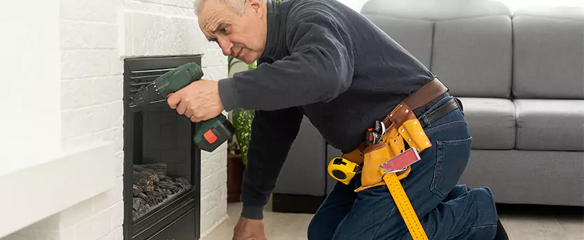 New Indoor Fireplace Installation in Ladera Ranch, California