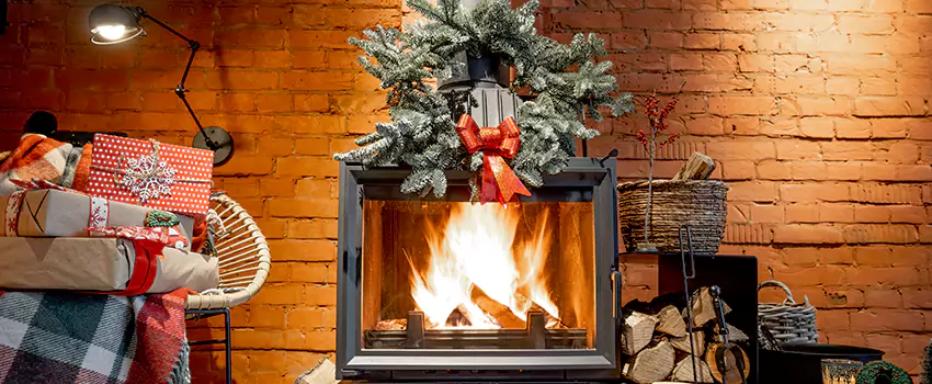 Travis Industries Linear Gas Fireplace Installation in Ladera Ranch, California
