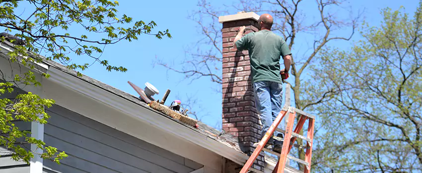 Vinyl and PVC Chimney Flashing Installation in Ladera Ranch, CA