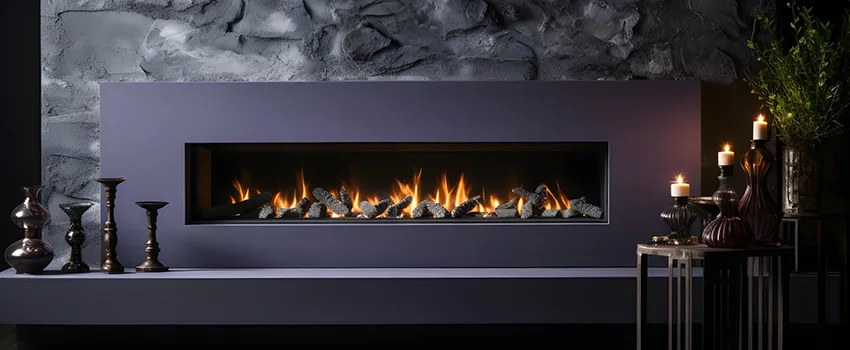Ember Bed for Ventless Gas Fireplace in Ladera Ranch, CA