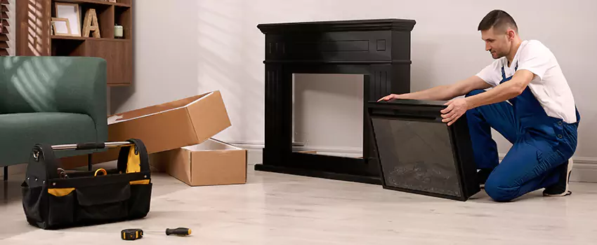 Old Rusted Metal Fireplace Repair And Replacement in Ladera Ranch, CA