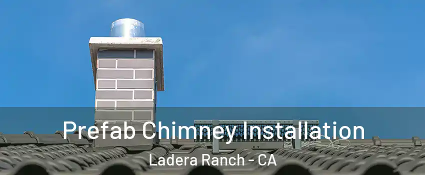  Prefab Chimney Installation Ladera Ranch - CA